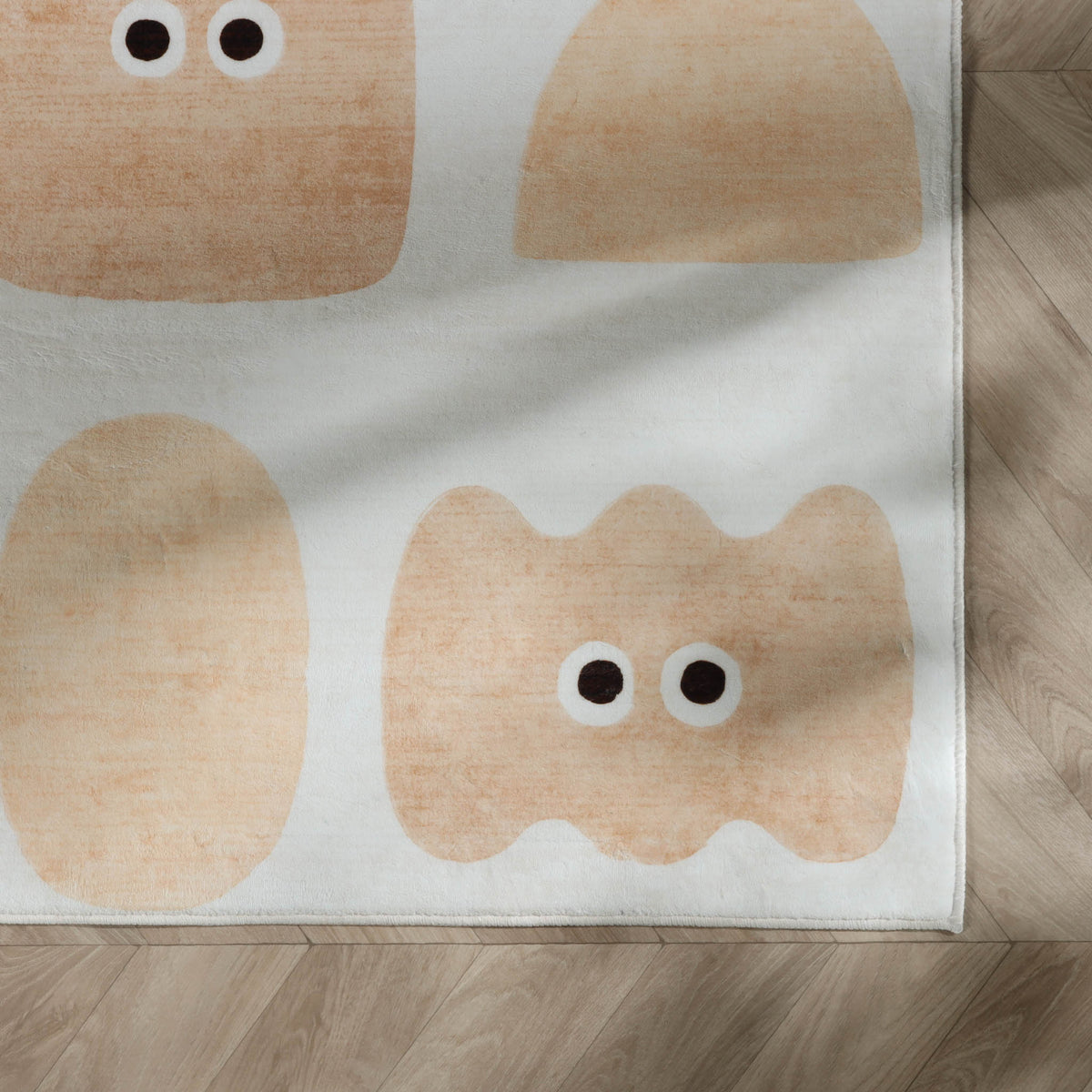 Teppich fürs Kinderzimmer - Pip Shapes Beige