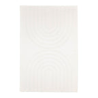 Hochflor Teppich - Carvy Arches Creme