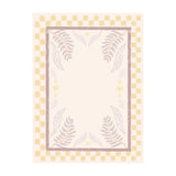 Outdoor Rug - Oasis Leaves Yellow/Lilac