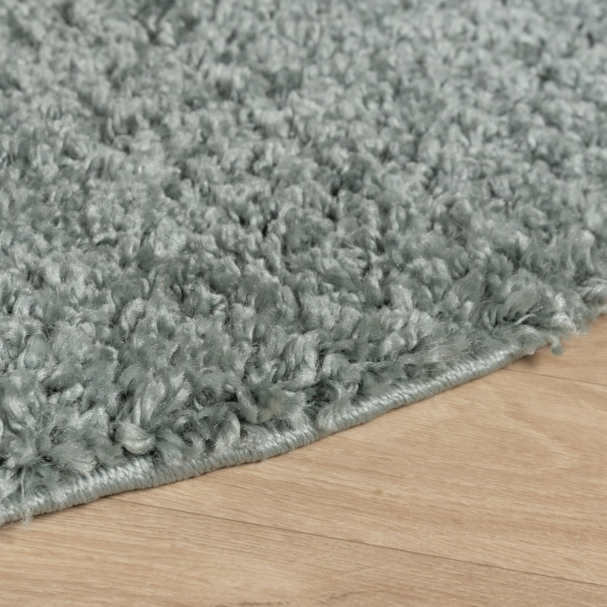 Round High-Pile Rug – Wish Blue/Green