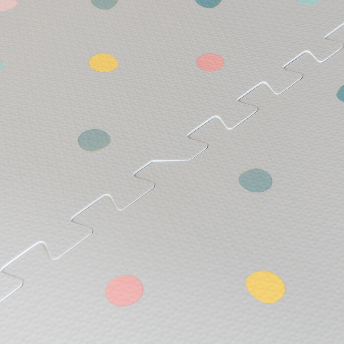 Foam Puzzle Mat - Alfie XL Dots Light Grey