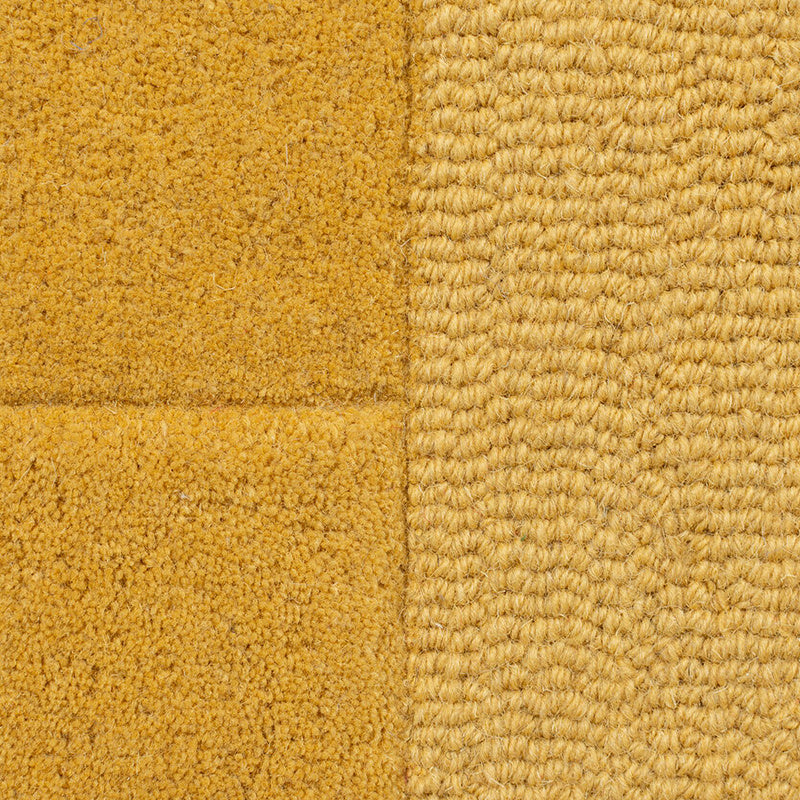 Modern area rug - Mozo Gigi Ochre Yellow