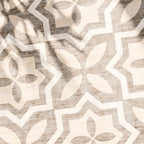 Geometrischer Outdoor Teppich - Mosaic Medina Creme