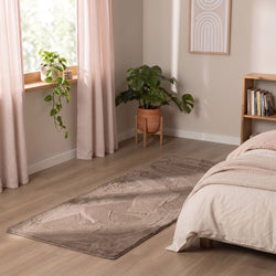 Flauschiger Läufer - Cozy Taupe