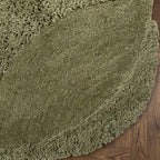 Organischer Teppich - Odette Curves Grün