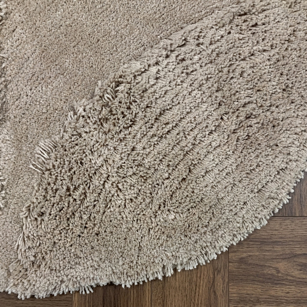 Organischer Teppich - Odette Curves Taupe