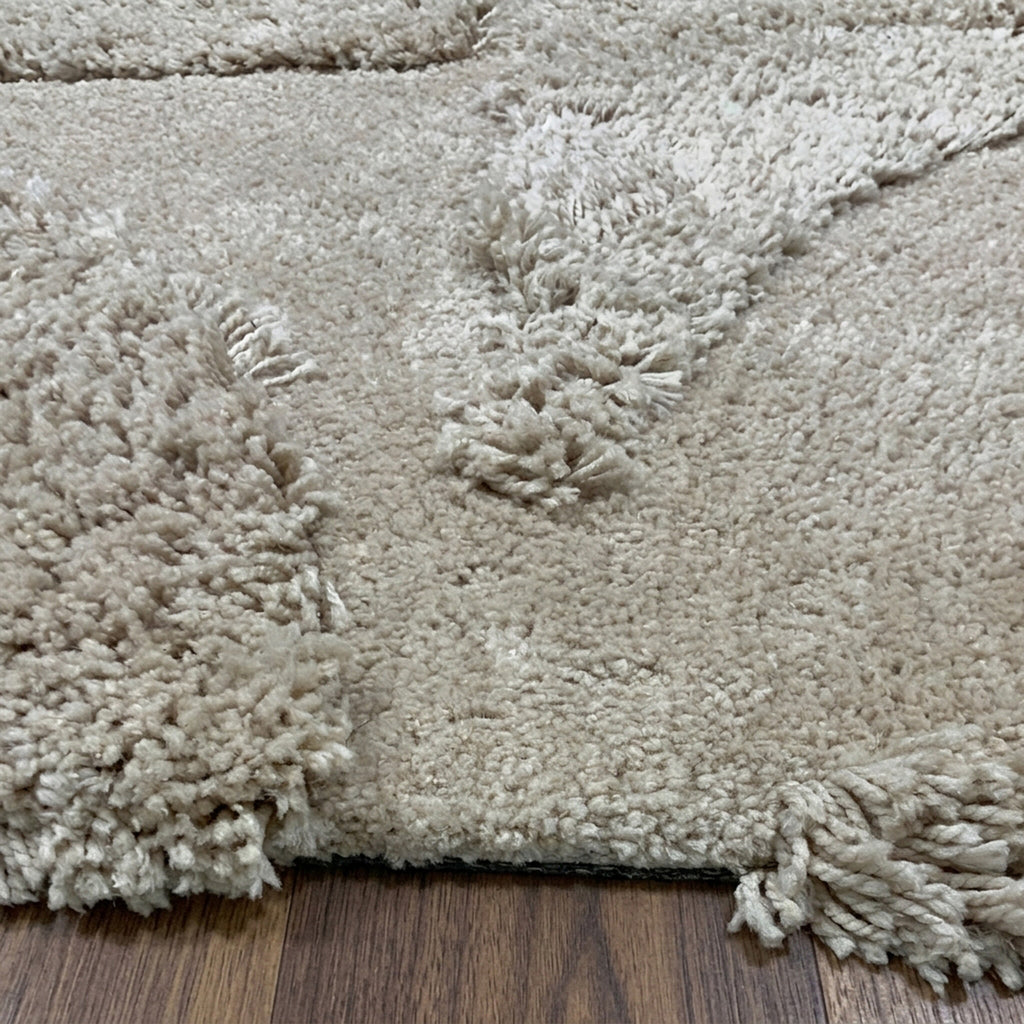 Organischer Teppich - Odette Curves Taupe