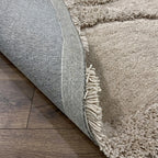 Organischer Teppich - Odette Curves Taupe