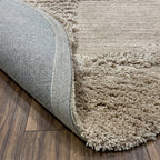 Organischer Teppich - Odette Shapes Taupe
