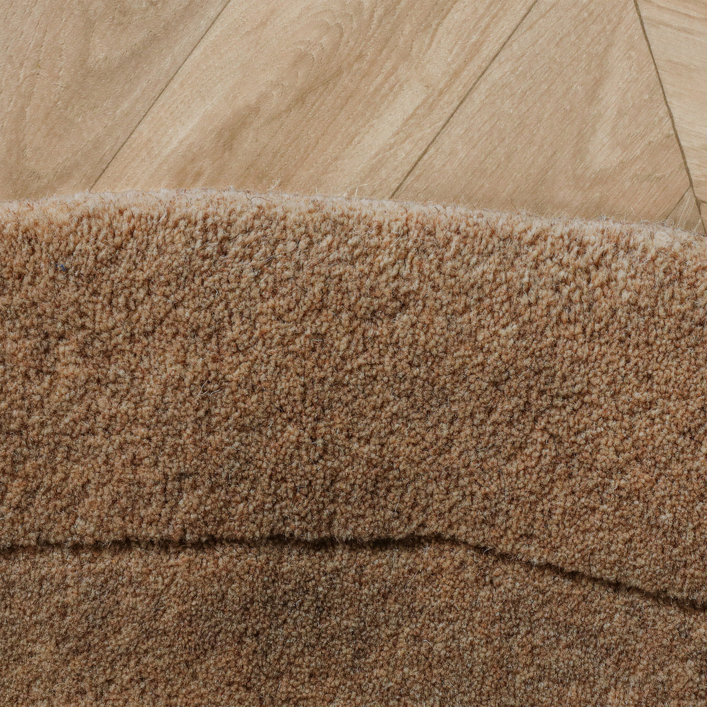 Organischer Teppich - Isara Border Brown