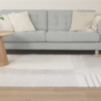 Hochflor Teppich - Serene Shapes Creme