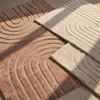 Hochflor Teppich - Carvy Arches Creme