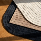 Teppich Organisch - Flowy Wavy Taupe