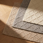 Wollteppich - Knit Beige