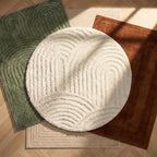 Teppich Skandinavisch - Lova Border Terra