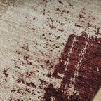 Runder abstrakter Teppich - Rusty Multicolour