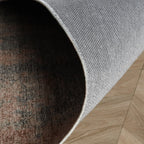 Runder abstrakter Teppich - Rusty Pastel
