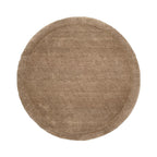 Runder Teppich - Isara Border Brown