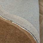 Runder Teppich - Isara Border Brown