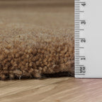 Runder Teppich - Isara Border Brown