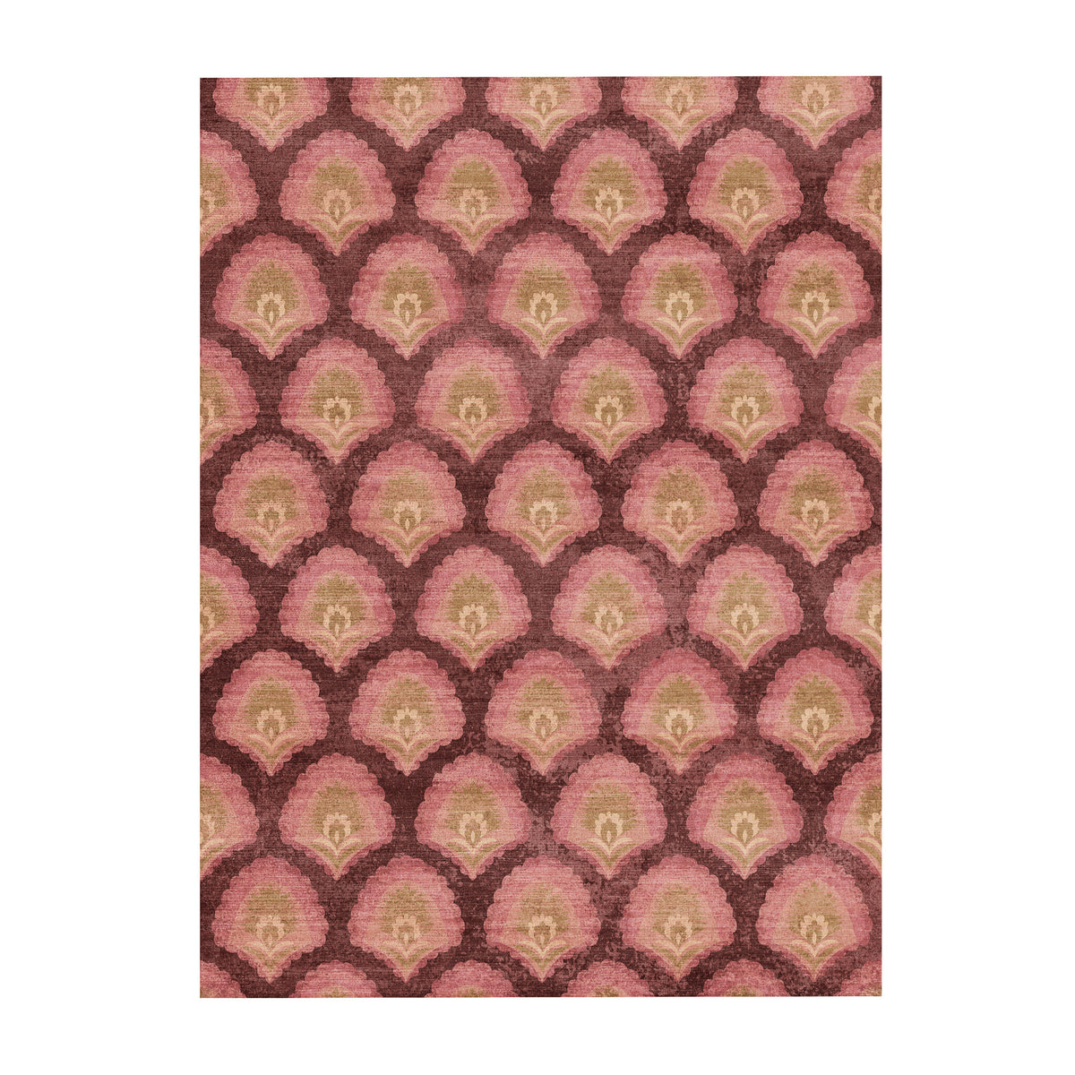 Teppich Vintage - Sage Pattern Rot