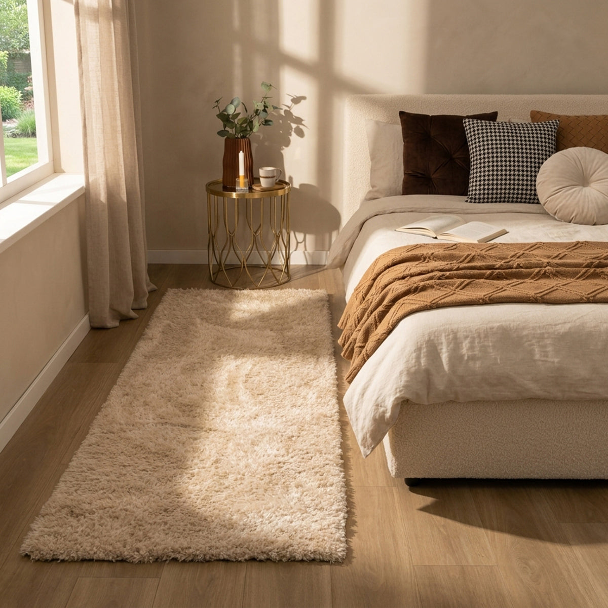 Waschbarer Läufer - Blaze Beige