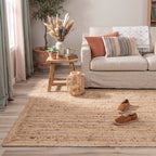 Jute Teppich Quadrat - Fair Natur