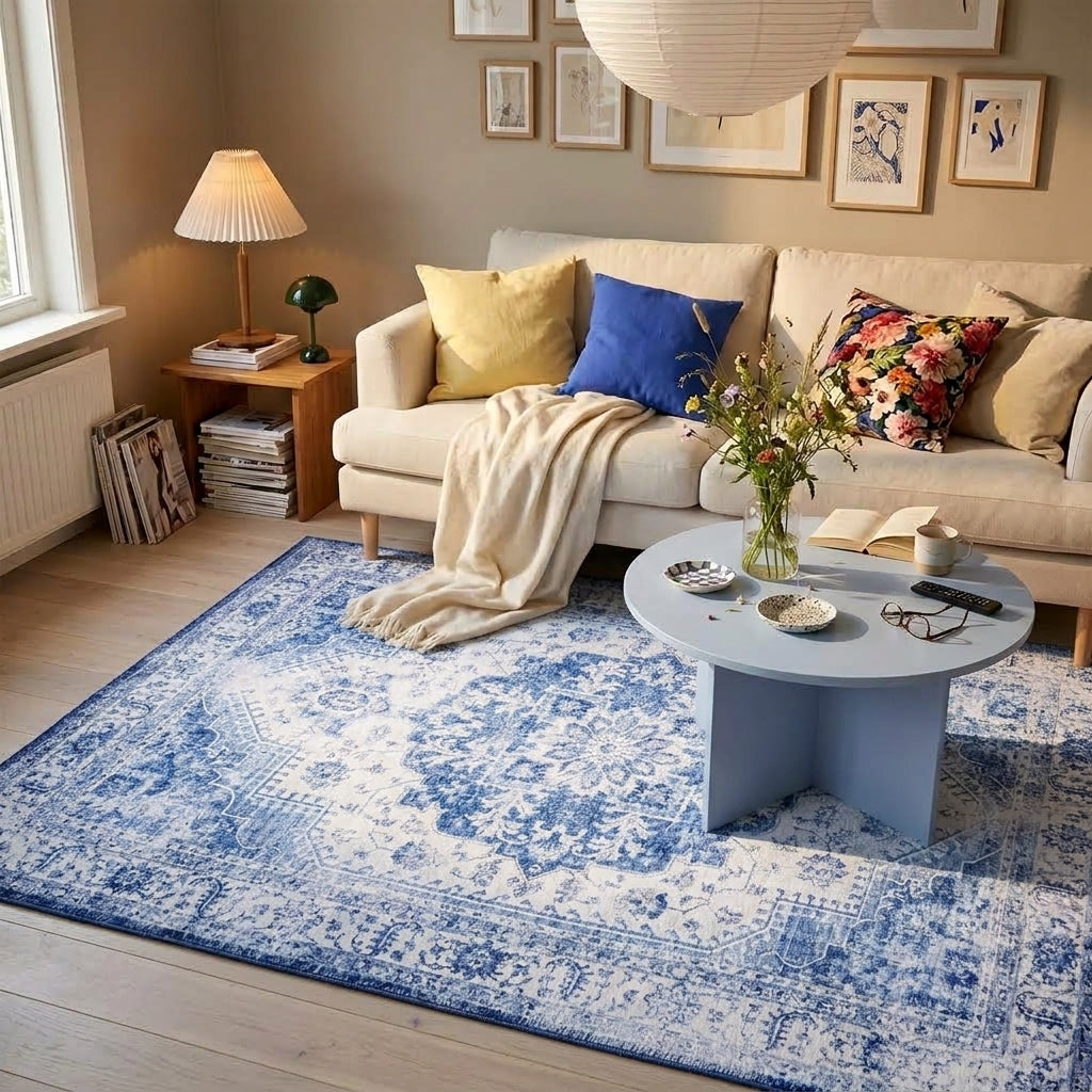 Vintage Rug - Lago Blue
