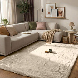 Hochflor Teppich - Comfy Supreme Creme