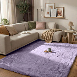 Soft high pile rug - Comfy Supreme Lila